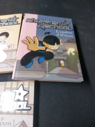 5 libros Shuriken School