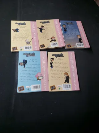 5 libros Shuriken School