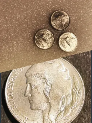 Javier--lote monedas