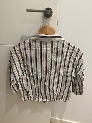 Camisa corta a rayas Lefties Talla S