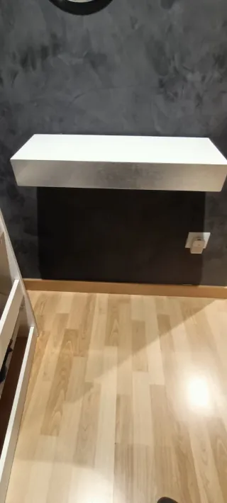 Cajón recibidor metal y madera