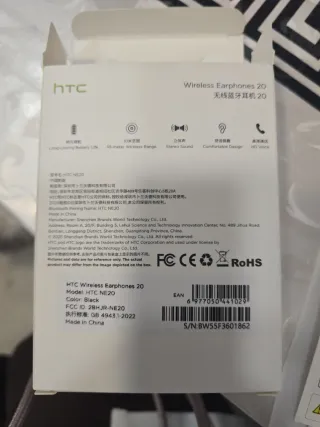 Auriculares HTC Wireless Earphones 20