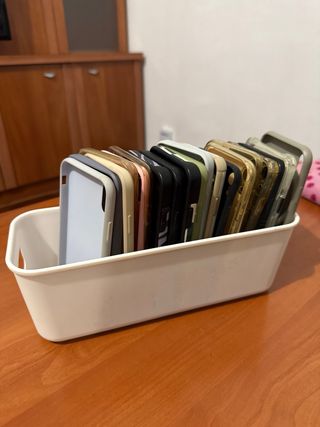 Lote Fundas iPhone XR+ caja