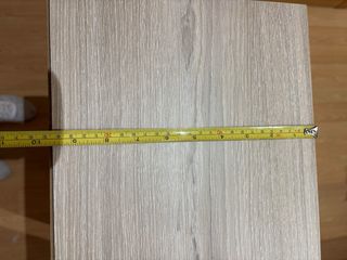 Zapatero 2 compartimentos madera y blanco