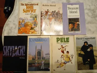 Lote de libros en inglés