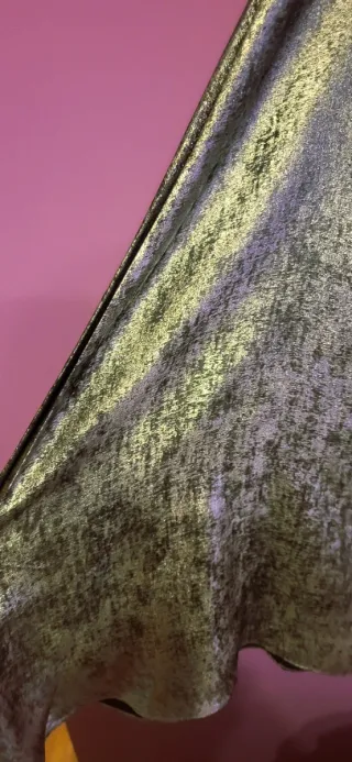 Falda LIMA LIMON fiesta negra plateada