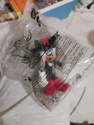 Figura Burger King Sonic The Hedgehog