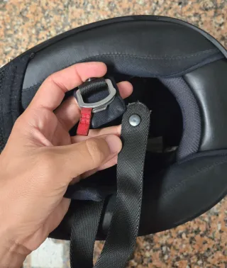 Capacete Integral HJC Azul e Preto