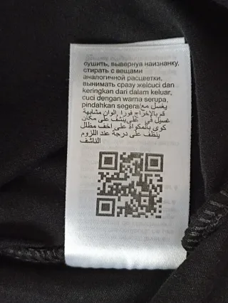 Camiseta Tommy Hilfiger Negra Manga Larga