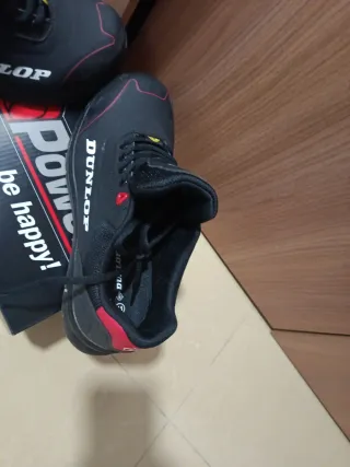 Zapatillas Dunlop Talla 41 Negras/Rojas