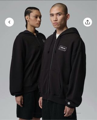 Felpa Jordan x Union x Fragment Nera M