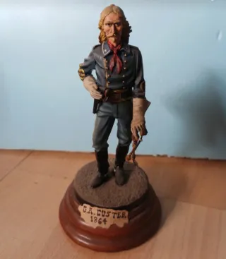 Figura de plomo G.A. Custer 1864