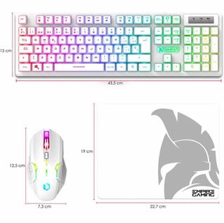 Empire Gaming Armor RF800 Tastiera e Mouse