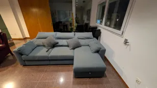 Sofá Chaise Longue Ekilstuna 3 Plazas