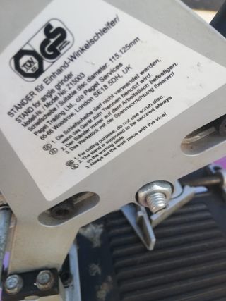 Soporte Mesa para Amoladora