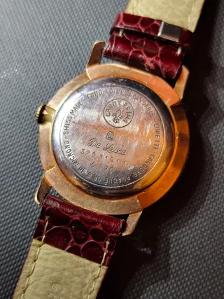 Reloj Cauny Prima De Luxe Oro FEF 290 Vintage