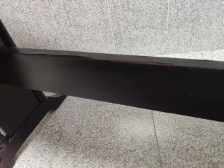 Mesa vintage de madera oscura