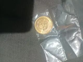 Moneda de Oro Mexicana 10 pesos
