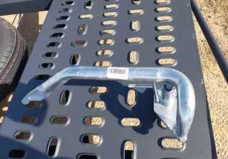 Pareja Tope de rueda para grúa porta coches