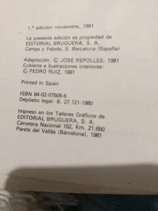 Libro sandokan.años 80