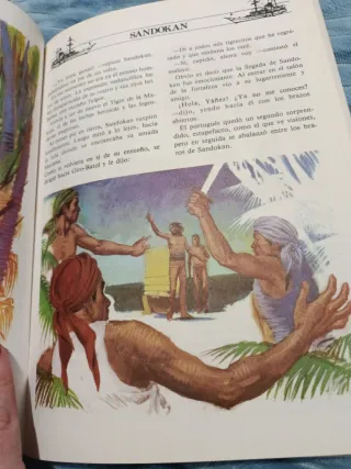 Libro sandokan.años 80