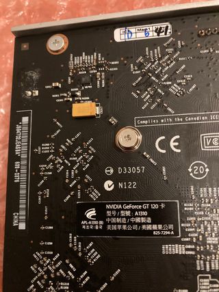 Tarjeta Gráfica NVIDIA GeForce GT 120