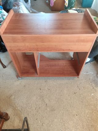 Mesa escritorio ordenador con bandeja