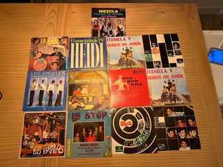 Lote de 14 singles de vinilo