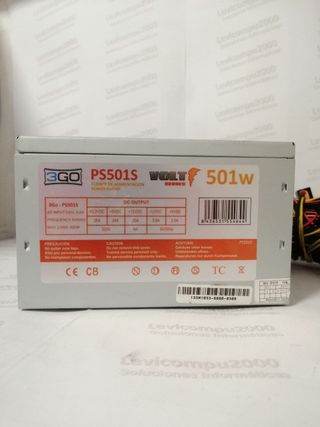 Fuente Alimentación 3GO PS501S 500W