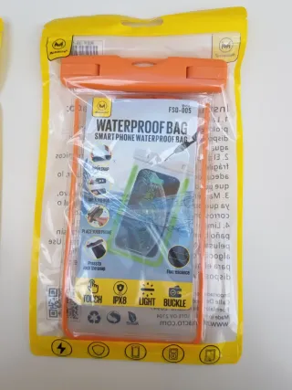 Lote 3 fundas impermeables para móvil