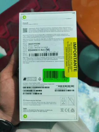 iPhone 16 Nero/Grigio