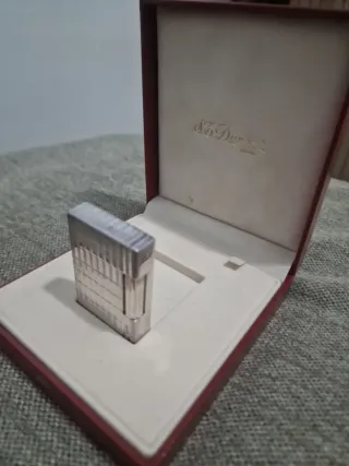 Mechero Dupont Plata