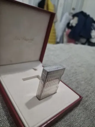 Mechero Dupont Plata