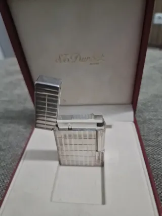 Mechero Dupont Plata