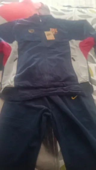 Conjunto Deportivo Barcelona Nike Talla XL y xxl