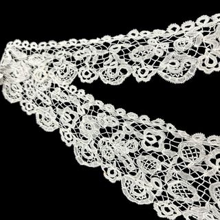 Antiguo cuello pico encaje Honiton