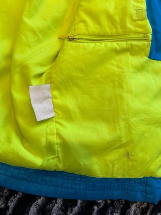 Chaqueta Nevica Colores Neón Talla M para nieve