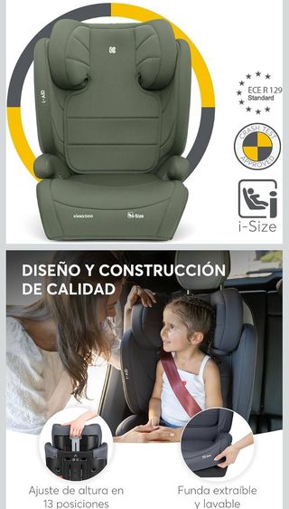 KikkaBoo Silla de Coche Grupo 3 para niños