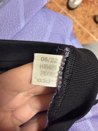 Camiseta Real Madrid Adidas Morada