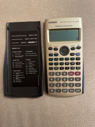 Calculadora Casio FC-100V Financiera
