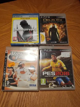 Juego PS3: Prototype, Deus Ex, Virtua Tennis,otros