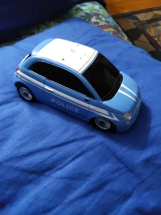 Modellino Fiat 500 Polizia