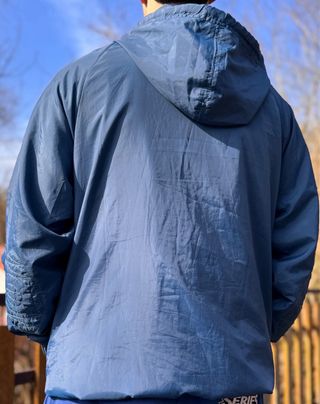 Vintage Cortavientos Adidas Azul