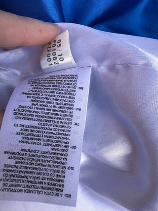 Vintage Cortavientos Adidas Azul