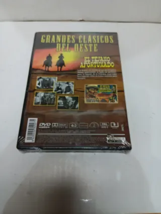 DVD El Tejano Afortunado - Grandes Clásicos del Oe