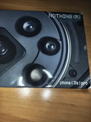 Nothing Phone 3a Pro 256GB Negro.