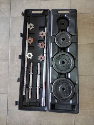 Juego de pesas completo