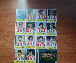 16 cromos Panini Athletic Club de Bilbao