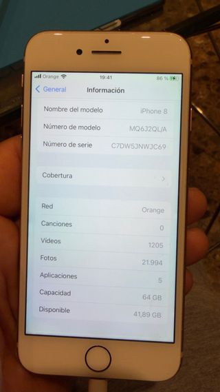 iPhone 8 64GB Dorado