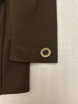 Chaqueta punto NAULOVER T46 Marrón Multicolor lana